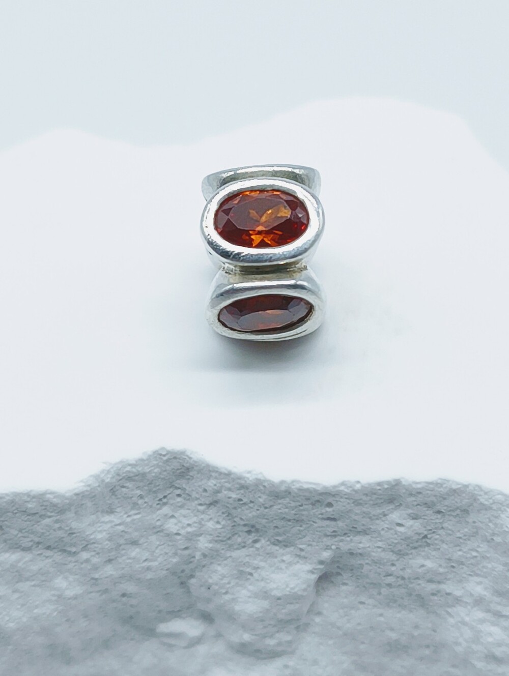 Retired Pandora Orange Oval Lights Charm